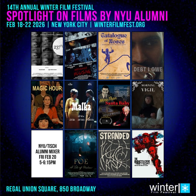 Spotlight on Films from NYU/Tisch Alumni at #WFF2026